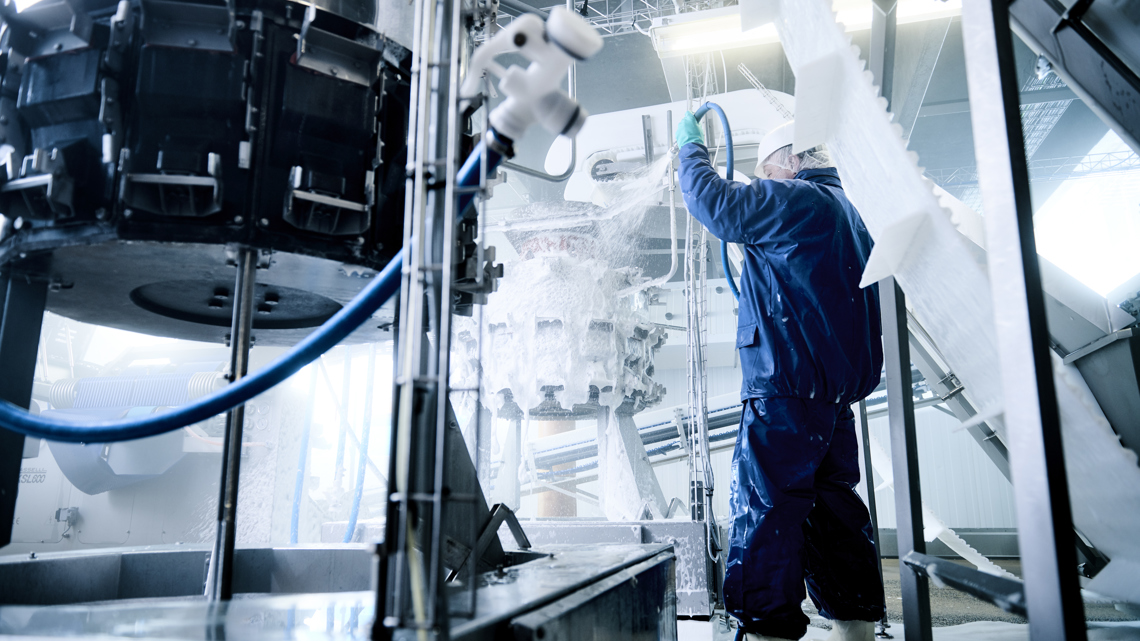 The technology of low pressure cleaning in active use