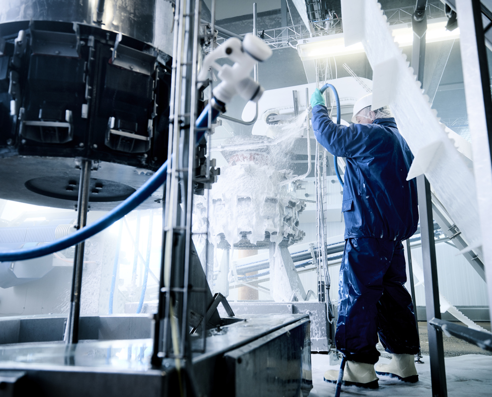 The technology of low pressure cleaning in active use